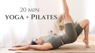 20 min Yoga Pilates Burn | Total Body Workout | All Levels