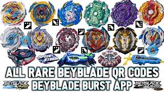 ALL RARE BEYBLADE QR CODES BEYBLADE BURST APP | PRO SERIES BEYBLADE BURST SURGE MORE SERIES QR CODES