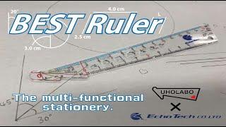 BEST Ruler the multi-functional stationery - UHOLABO × Echo Tech Co., Ltd.