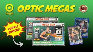 2023-24 Optic Basketball Target Mega Boxes  Auto + Purple Shocks!