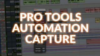 Pro Tools Capture And Punch Automation