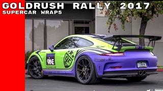 Amazing GoldRush Rally 2017 Supercar Wraps