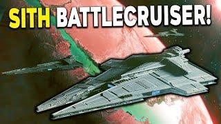 TERRIFYING Sith Battlecruiser! - Harrower-class Dreadnought Explained