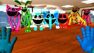 ALL THE NEW SMILING CREATURES FROM POPPY PLAYTIME ATTACKED OUR CITY - GARRY`S MOD