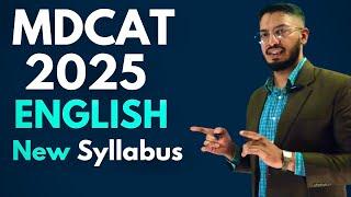 MDCAT 2025 English New Syllabus | English Mock Test Discussion