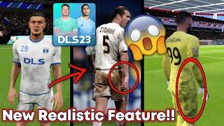 NEW REALISTIC FEATURE!! Dream League Soccer 2023 New Realistic Update • Mud & Dust in Players Kit