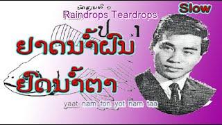 LAO  |  ຢາດນ້ຳຝົນຢົດນ້ຳຕາ  | Raindrops Teardrops - ນິດ ວິຈິຕຕະວົງ - Nit VICHITTAVONG (VO)