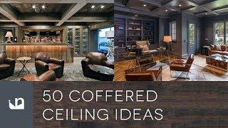 50 Coffered Ceiling Ideas