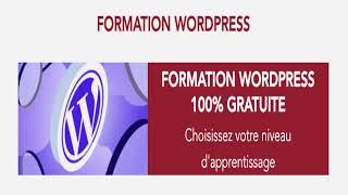 FORMATION WORDPRESS