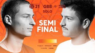 FootboxG  vs RIVER'  | GRAND BEATBOX BATTLE 2021: WORLD LEAGUE | Semi Final