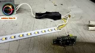 HOW TO REPAIR LED LAMP/LHEODA TECH TV