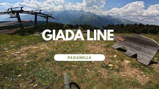 Giada Line Black Line Bikepark Dolomiti Paganella  Italy Full Run POV RAW