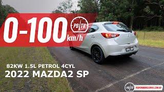 2022 Mazda2 SP 0-100km/h & engine sound