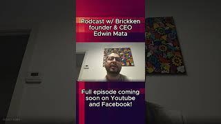 Podcast w/ Brickken founder & CEO Edwin Mata #fyp #podcast #crypto #nomadfury #shorts