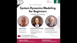 System Dynamics for Beginners   Hands on Training