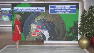 Magnetic North Pole vs. Geographic North Pole