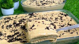 Sweet & Juicy Delectable Dessert - Coffee Delight Recipe |  No Bake Coffee Dessert 