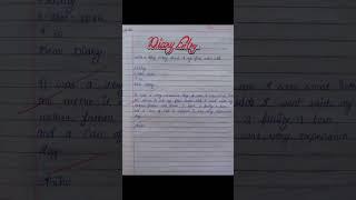 Diary Entry About first metro ride | Diary Entry kaise likhe | DAILY ENTRY
