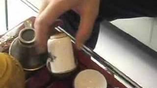 do kung fu pu-erh tea with yixing teapot living video