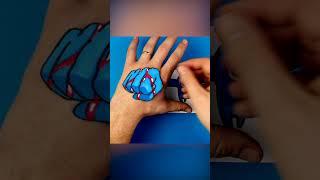 HUGE PUNCH! - Blue from Rainbow Friends is so strong? #shorts #youtubeshorts