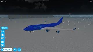 Roblox Cabin Crew Simulator - Boeing 747-400 from NYC to Paris