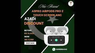 A9PRO AIRPODS PRO 2 TOUCH SCREEN ANC
