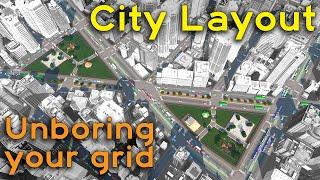 This Realistic ROAD LAYOUT Really Works in Cities Skylines! | More Money Less Traffic