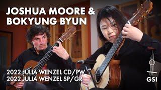 Charles Ives' "The Alcotts" performed by Joshua Moore & Bokyung Byun on 2022 Julia Wenzel guitars