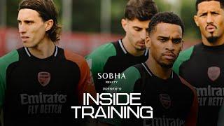 INSIDE TRAINING | The squad prepare to face Atalanta in the UEFA Champions League