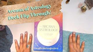 Deck Flip Through - Arcana of Astrology by Claire Goodchild