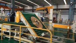 Steel coil packing line/sliting strip packaging system