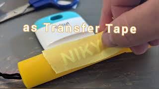 How to Use Painters Tape as Transfer Tape for Vinyl Projects: Easy Hack!