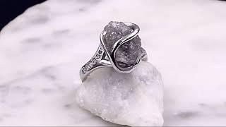Diamond Orbit Engagement Ring