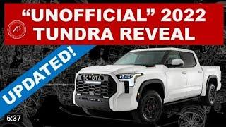 UPDATED VERSION OF THE "UNOFFICIAL" 2022 TOYOTA TUNDRA REVEAL VIDEO / Latest Version 7.0