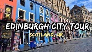 Edinburgh, Scotland Old Town Walk Tour 2024 | Victoria Street | 4K