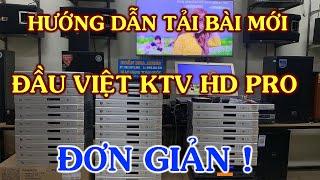 Hướng dẫn tải bài mới cho đầu Việt ktv pro bằng điều khiển.