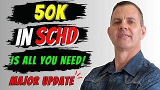 $50,000 In SCHD Will Beat Your Full Time Job! (UPDATE - BETTER THAN EXPECTED)