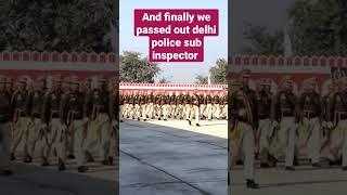 delhi police sub inspector training