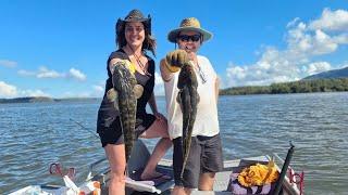 Monster Worms & Flatties Caught In North Haven