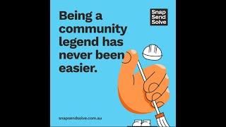 SNAP SEND SOLVE - Be a Burnie Snapper today! 