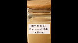 How to Make Condensed Milk at Home | #Shorts | Sanjeev Kapoor Khazana