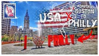 ABENTEUER USA OSTKÜSTE! Roadtrip von BOSTON nach PHILLY (Philadelphia)