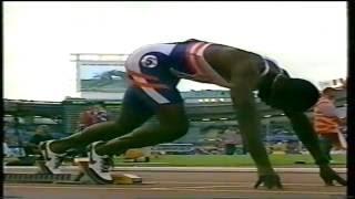 Michael Johnson 400m/200m Goteborg 1995