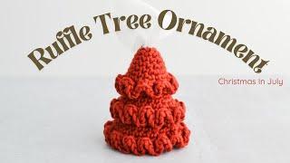 Bring The Ruffles With This Stunning Tree Ornament!