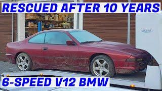 Garden Find 6-Speed V12 BMW E31 850i Revival - Project Marseille: Part 1