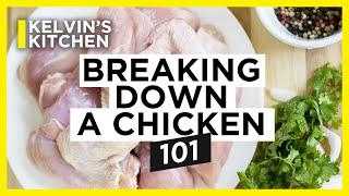 How to Break down a Chicken 101 by Chef Kelvin Fernandez