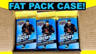 I BOUGHT A WHOLE CASE! -2021-22 Upper Deck Series 1 Retail Fat Pack Case Break (18 Packs)