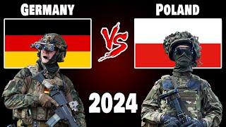 Germany vs Poland Military Power Comparison 2024 #militarypower