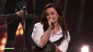 Demi Lovato - Feels Like the First Time (Rock & Roll Hall of Fame) [with Slash & RHCP's Chad Smith)