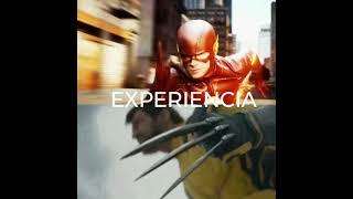THE FLASH VS LOBEZNO #batallaépica #marvel #dc #wolverine #theflash #grantgustin #hughjackman